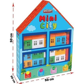 Pilsan 03 101 Mini Kent 34 Parça Eğitici Oyuncak
