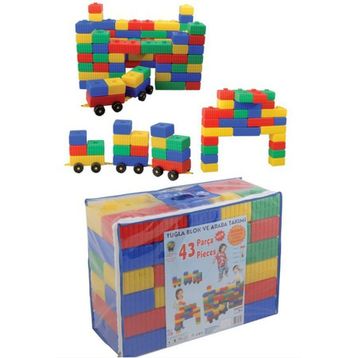 Pilsan 03-251 Tuğla Blok ve Araba Seti