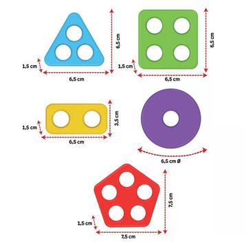 Pilsan 03 660 Geometrik Bultak Eğitici Oyuncak
