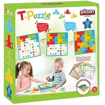 Pilsan 03518 32 Parça T Puzzle