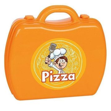 Pilsan 06 34 Parça Turuncu Aksesuarlı Çantalı Pizza Seti
