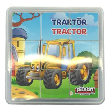 PİLSAN BJ-2103541 Taşıtlar Puzzle Seti