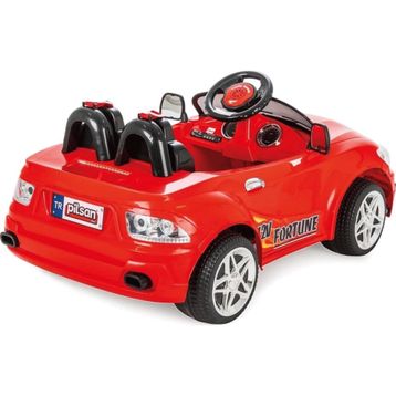 Pilsan BJ-2105244 Fortune Kırmızı 12V Uzaktan Kumandalı Akülü Araba