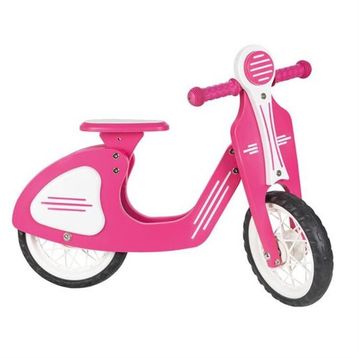 Pilsan Retro Pembe Bisiklet Scooter