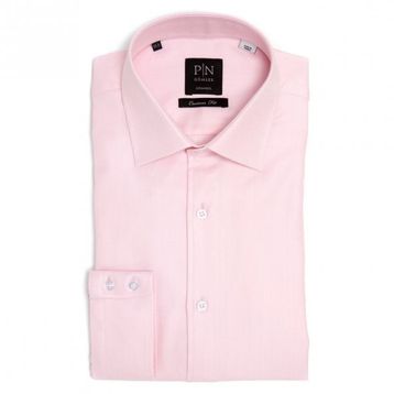Pin Gömlek Kensıngton Herringbone Pembe Erkek Gömlek