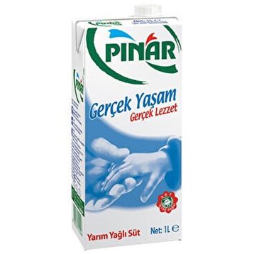 Pınar 1 lt Süt %1 Yağlı