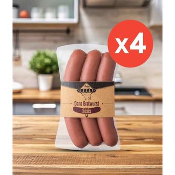 Pınar 255 gr Kasap Dana Bratwurst Sosis (3 adet)