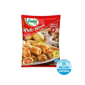 Pınar 500 gr Kıymalı-Patatesli Rulo Börek