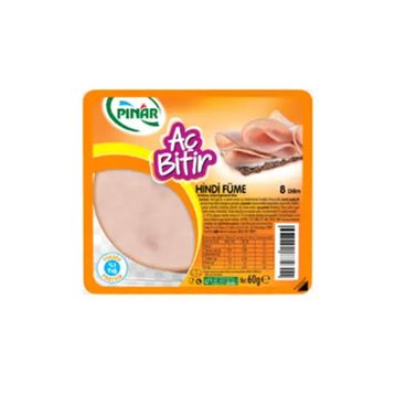 Pınar 60 gr Hindi Füme Aç Bitir