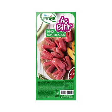 Pınar Aç Bitir 180 gr Hindi Kokteyl Sosis