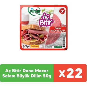 Pınar Aç Bitir 50 gr Macar Salam