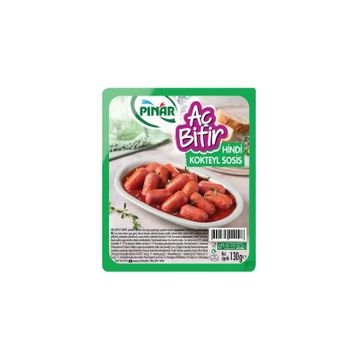 Pınar Aç Bitir Hindi 130 gr Sosis