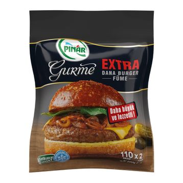Pınar Füme Gurme 220 gr Extra Dana Burger
