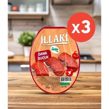 Pınar İllaki 240 gr Dana Sucuk