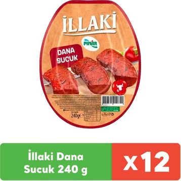 Pınar İllaki 240 gr Dana Sucuk