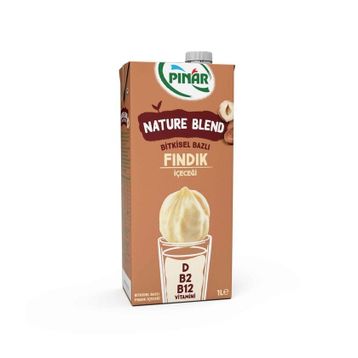 Pınar Nature 1 lt Blend Bitkisel Bazlı Fındık İçeceği
