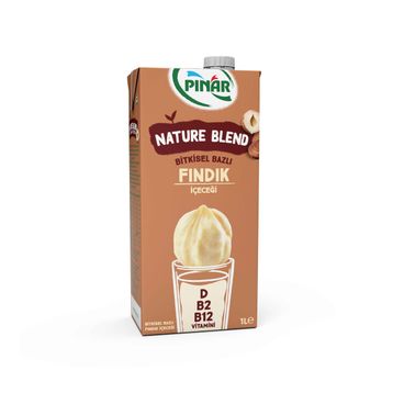 Pınar Nature 1 lt Blend Bitkisel Bazlı Fındık İçeceği
