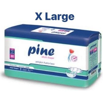Pine Cırtlı Extra Büyük 30 Adet Hasta Bezi