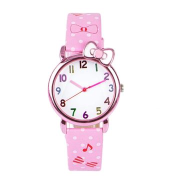 Pinkoli ST-303974 Kitty Girl Pembe Kız Çocuk Kol Saati