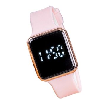 Pinkoli ST-304002 Pembe Rose Kasa Dokunmatik Ekran Çocuk Kol Saati