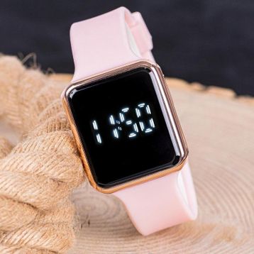 Pinkoli ST-304002 Pembe Rose Kasa Dokunmatik Ekran Çocuk Kol Saati