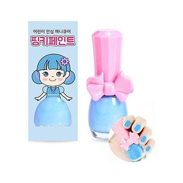 Pinky Cosmetic I Am Pinky Kids Nail Paint Sky Cloud Çocuklar İçin Soyulabilir Oje