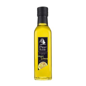 Pino Roble 250 ml Zencefil ve Limon Esansiyel Yağlı Soğuk Sıkım Sızma ZeytinyağıGurme Salata Sosu