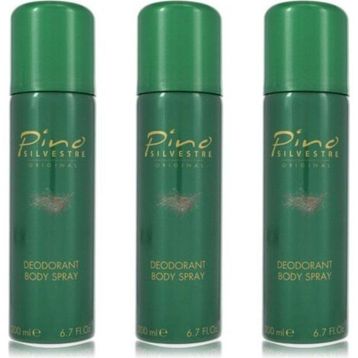 Pino Silvestre Original 3x200 ml Erkek Sprey Deodorant