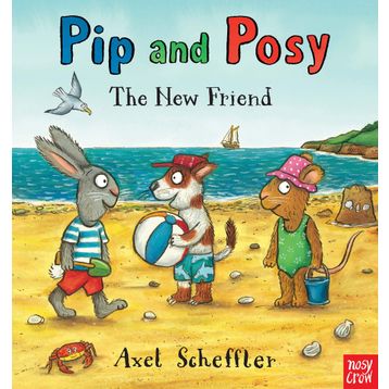 Pip And Posy The New Friend Board Book-Nosy Crow Publishing