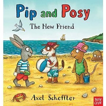 Pip And Posy The New Friend Board Book-Nosy Crow Publishing