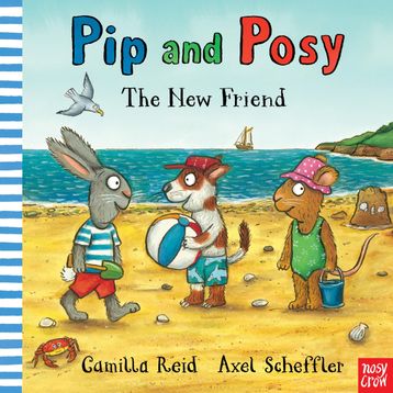 Pip And Posy The New Friend Board Book-Nosy Crow Publishing