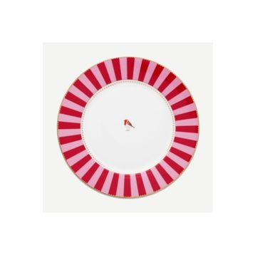 PIP STUDIO 26.5 cm Love Birds Kırmızı Yemek Tabağı