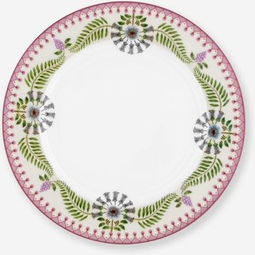 PIP STUDIO Lily Lotus Collection 23 CM Beyaz Porselen Kahvaltı Tabağı