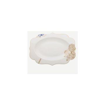 PIP STUDIO Royal Beyaz 40 cm Oval Tepsi