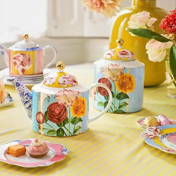PIP STUDIO Royal Pembe Porselen 17 cm Pasta Tabağı