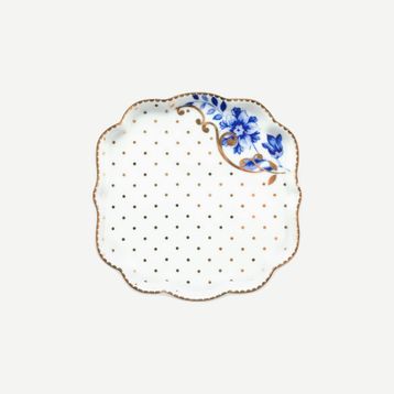 PIP STUDIO Royal White Mavi Beyaz Porselen 10 cm Çay Tabağı