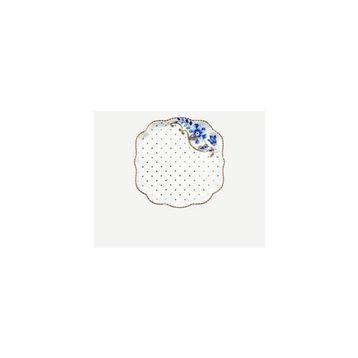 PIP STUDIO Royal White Mavi Beyaz Porselen 10 cm Çay Tabağı