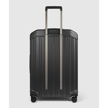 Piquadro BV6394PQL Siyah Büyük Boy Çekçekli Sert Unisex Valiz