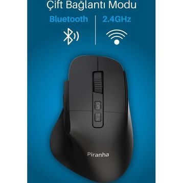 Piranha 7658 Optik Sessiz Bluetooth Kablosuz Mouse