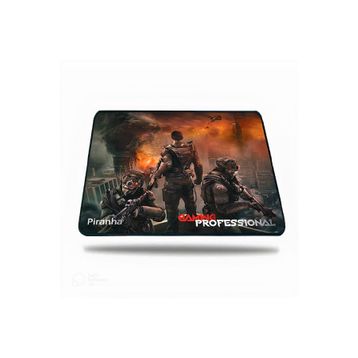 Piranha Siyah Kırmızı 30x25 cm Mouse Pad