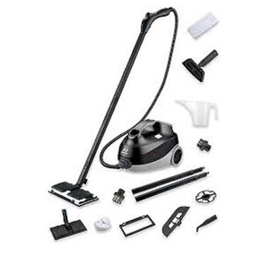 PiranTech CB-107C Çok Fonksiyonlu Buharlı Siyah Temizlik Makinası