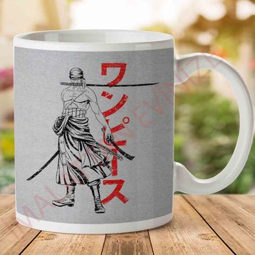 Pirate Hunter Kanji One Piece Baskılı Kupa
