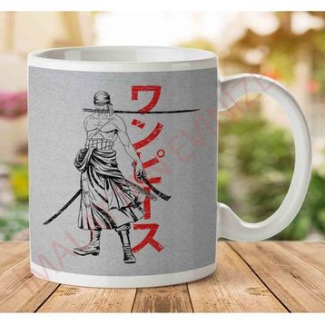 Pirate Hunter Kanji One Piece Baskılı Kupa