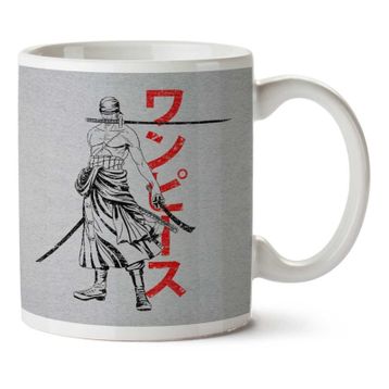 Pirate Hunter Kanji One Piece Baskılı Kupa