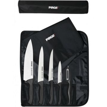 Pirge 38402 Ecco Siyah Çantalı 5'li Bıçak Seti