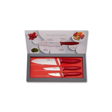 Pirge 48010 Pure Line 3'lü Şef Bıçak Seti