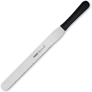 Pirge 71192 Dişli 30 cm Siyah Creme Pasta Bıçağı