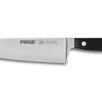 Pirge Classic 49008 Siyah Şef Bıçağı