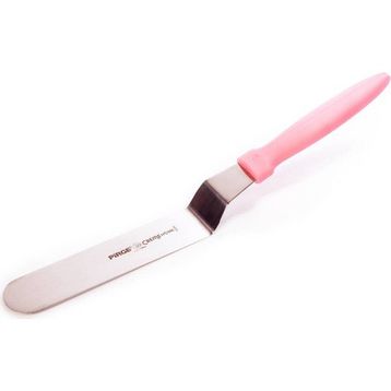 Pirge Creme Home 19 cm Pembe Kıvrık Pasta Paleti