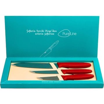 Pirge Pureline 46021 3'lü Bıçak Seti